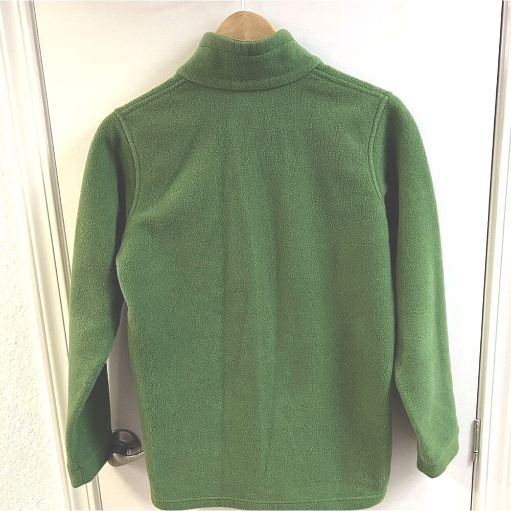 Columbia Green Fleece Benton Springs Columbia Jacket Full Zipper Size L (14/16) - Picture 5 of 8